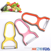 kitchen plastic tomato peeler with stainless steel blade